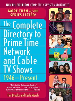 cover image of The Complete Directory to Prime Time Network and Cable TV Shows, 1946-Present